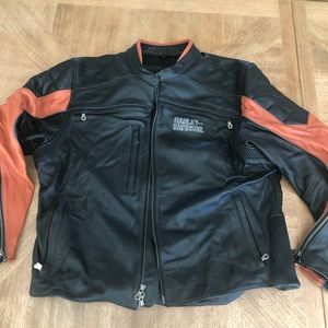 Harley-Davidson leather jacket, men’s XL